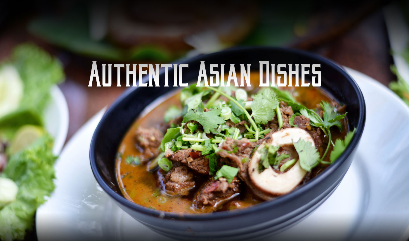 Pan-Asian Cuisine - Authentic Asian Dishes - Tong's Thai Restaurant